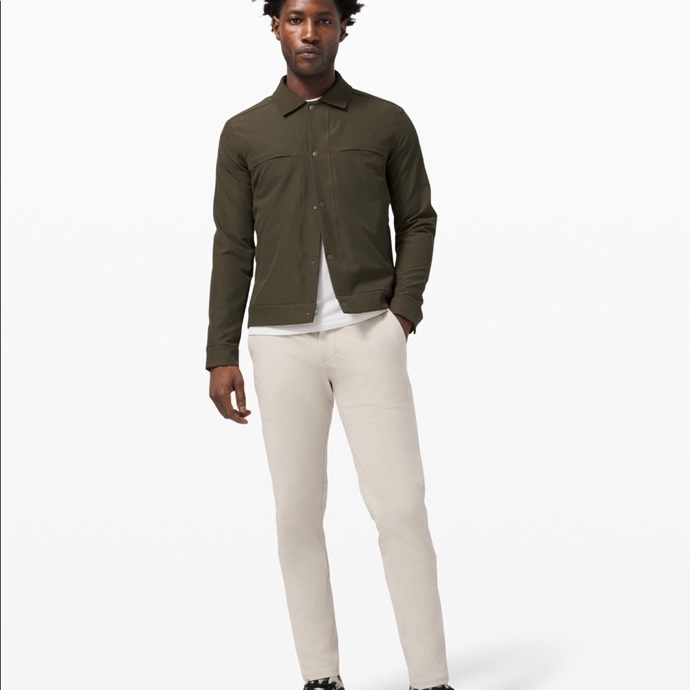 Lululemon Commission Pant Slim 32x34 Light stone - Picture 7 of 15